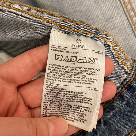 Gap | Blue Denim Jean Jacket | Size XS - Picture 3 of 7